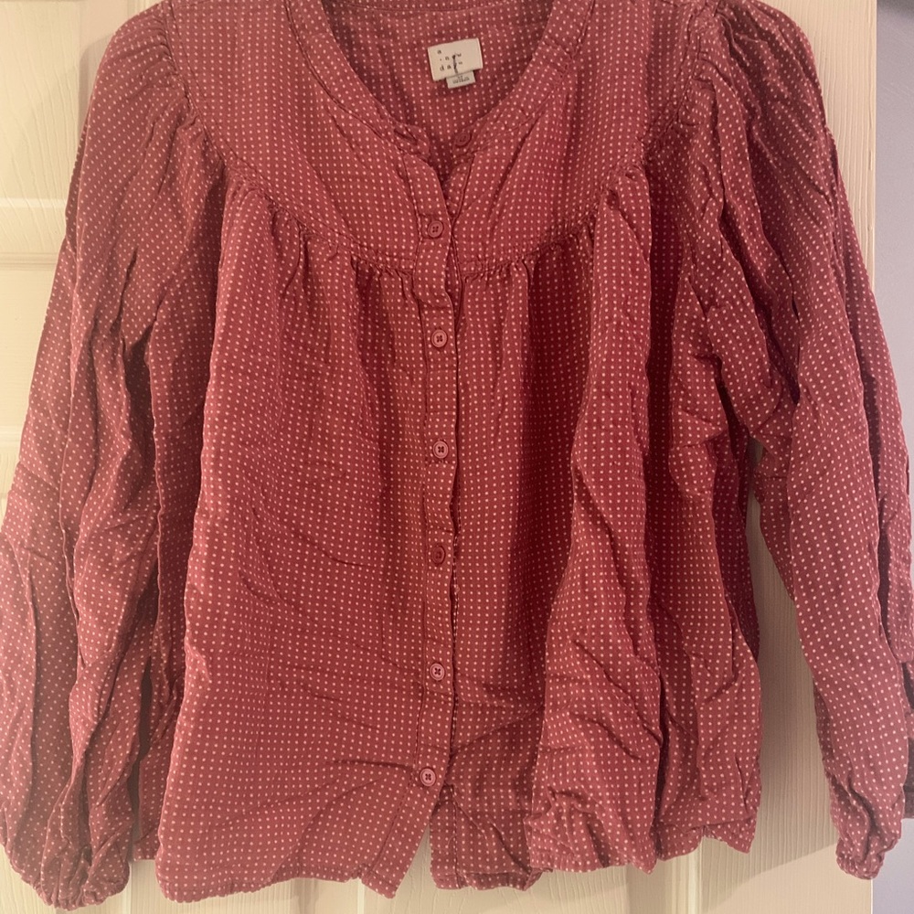 Button up top